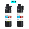 Garrafa Térmica Inox 800ml a Vácuo Quente e Frio