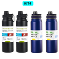Garrafa Térmica Inox 800ml a Vácuo Quente e Frio