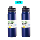 Garrafa Térmica Inox 800ml a Vácuo Quente e Frio