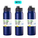 Garrafa Térmica Inox 800ml a Vácuo Quente e Frio