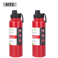 Garrafa Térmica Inox 800ml a Vácuo Quente e Frio