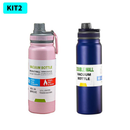 Garrafa Térmica Inox 800ml a Vácuo Quente e Frio