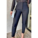 Calça Alfaiataria Feminina Cintura Alta Com Ziper Social Slim Fino Elegante Empresaria Blogueira