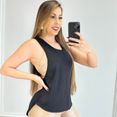 Regata Fitness Feminina Dry Fit Tapa Bumbum Academia
