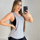 Regata Fitness Feminina Dry Fit Tapa Bumbum Academia