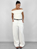 Blusinha Feminina Blusa Ombro Suplex Premium Duplo Forro Blogueira Tendencia Verão Sem Bojo