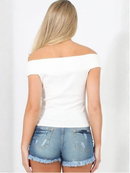Blusinha Feminina Blusa Ombro Suplex Premium Duplo Forro Blogueira Tendencia Verão Sem Bojo