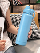 Garrafa Térmica 800ml com Isolamento Térmico Eficiente em Inox Aço Inoxidável Quente e Frio Portátil